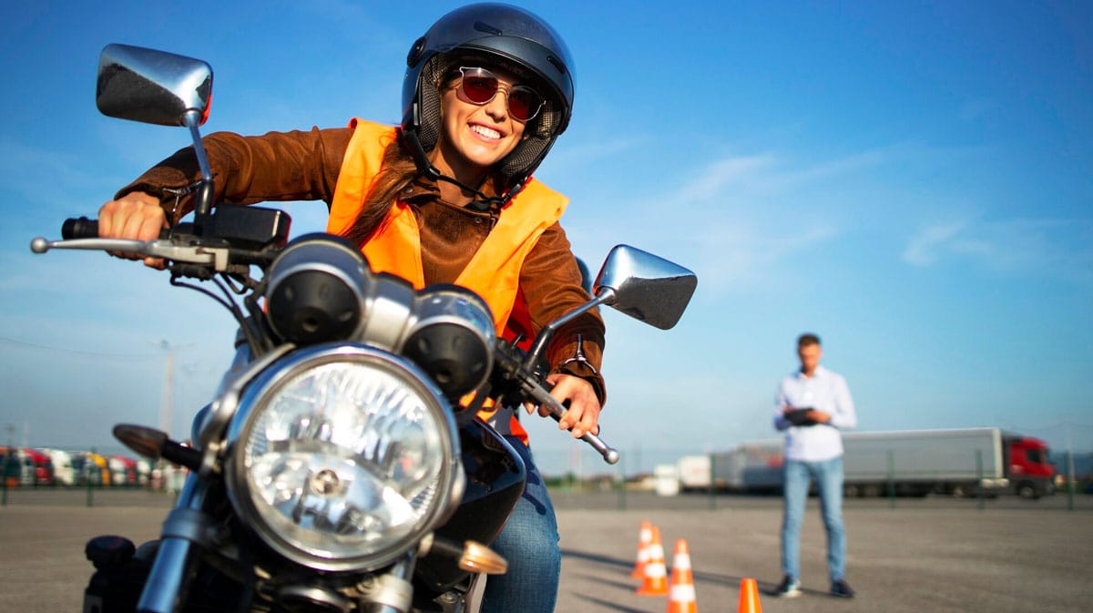 Perm de conduire de moto français