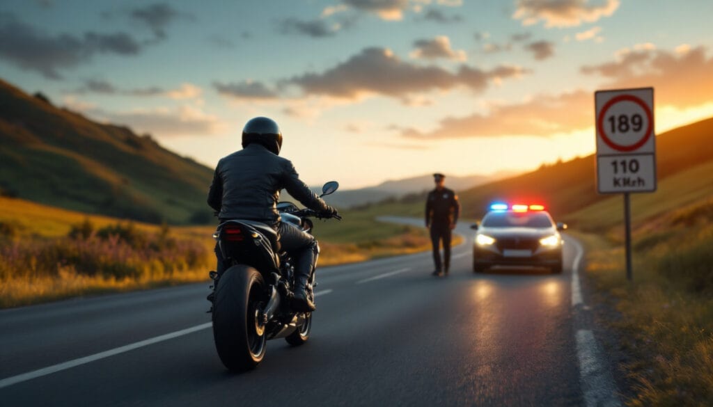 un motard a été intercepté à une vitesse impressionnante de 189 km/h sur la rn102 en haute-loire, alors que la limite autorisée est de 110 km/h. découvrez les détails de cette interception surprenante et les conséquences pour ce conducteur imprudent.