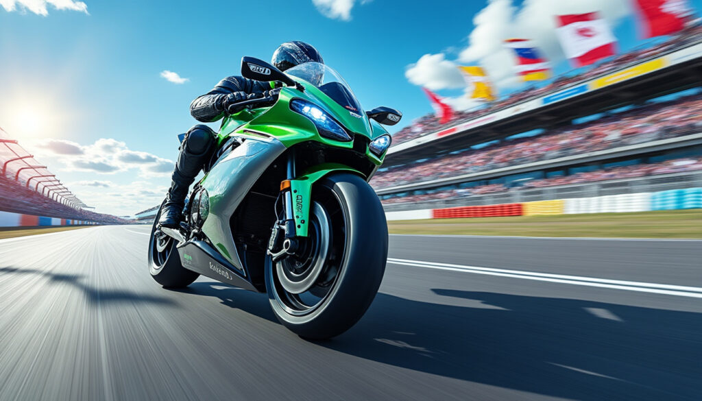 découvrez la révolution de la mobilité avec la nouvelle moto à hydrogène de kawasaki, qui fait sensation au mans. alliant performance et innovations écologiques, cette moto promet de redéfinir les normes en matière de deux-roues. ne manquez pas cet événement marquant du monde de la moto !