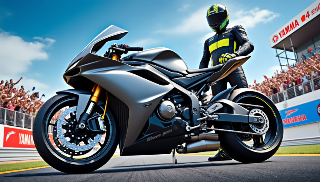 découvrez le tout nouveau moteur v4 de yamaha qui révolutionne le monde de la course ! assistez à ses débuts spectaculaires sur circuit et plongez au cœur de l'innovation et de la performance.