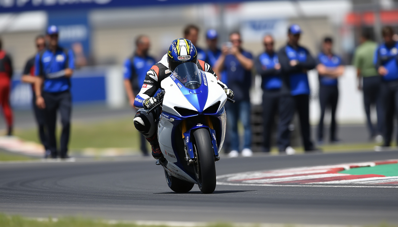 scopri le ultime innovazioni di yamaha con il lancio dei test in pista del suo nuovissimo motore v4 in motogp. un avanzamento tecnologico promettente che potrebbe rivoluzionare la competizione. segui le prestazioni di questa nuova potenza in azione!