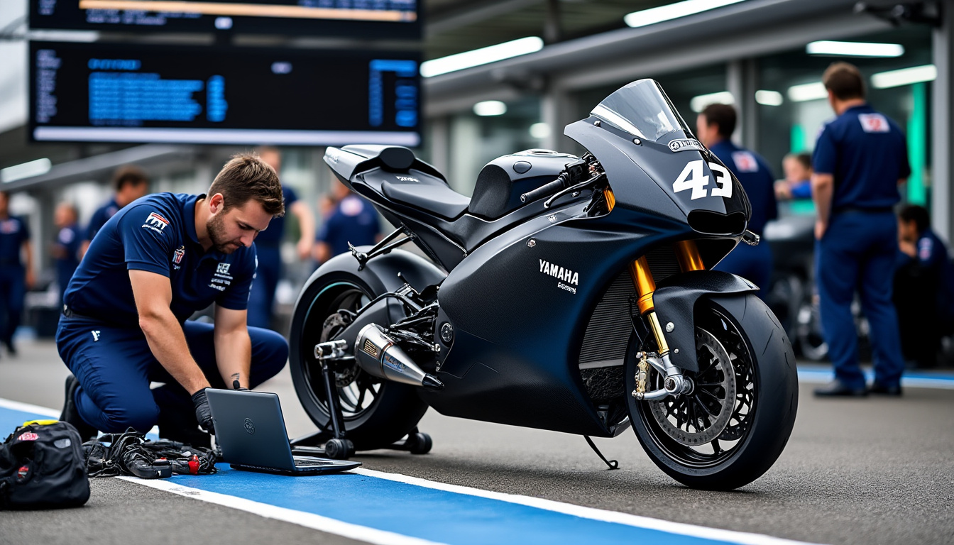 scopri le ultime innovazioni di yamaha con i test in pista del loro nuovo motore v4 in motogp. un cambiamento promettente nella competizione, unendo prestazioni e tecnologia avanzata, che potrebbe ridefinire il panorama della motogp.