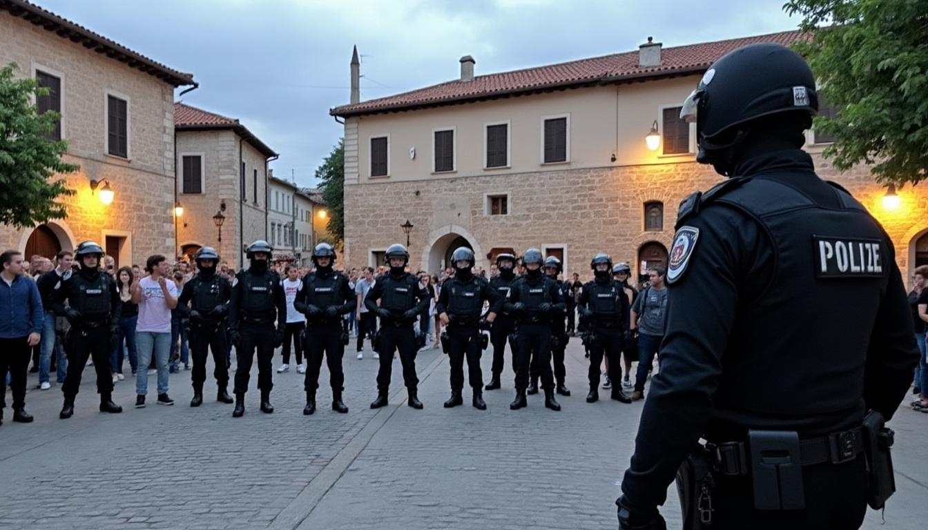a saint-jean-du-gard, un adolescent en fuite tente d'échapper à la police à moto, mais finit par être interpellé et placé en garde à vue. découvrez les détails de cet incident étonnant et ses conséquences.