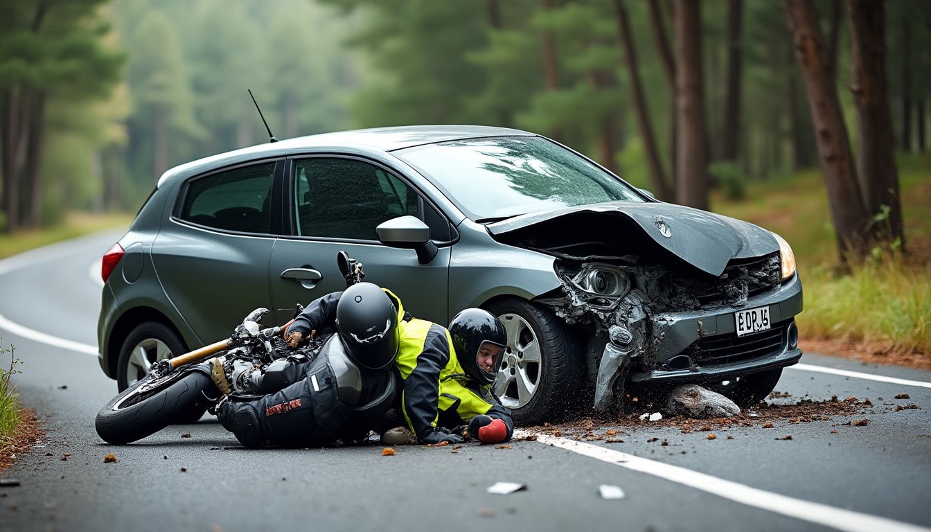 un incidente tragico si è verificato nelle landes, dove una collisione tra una moto e tre auto ha lasciato quattro feriti. scopri i dettagli di questo evento scioccante e le sue conseguenze.