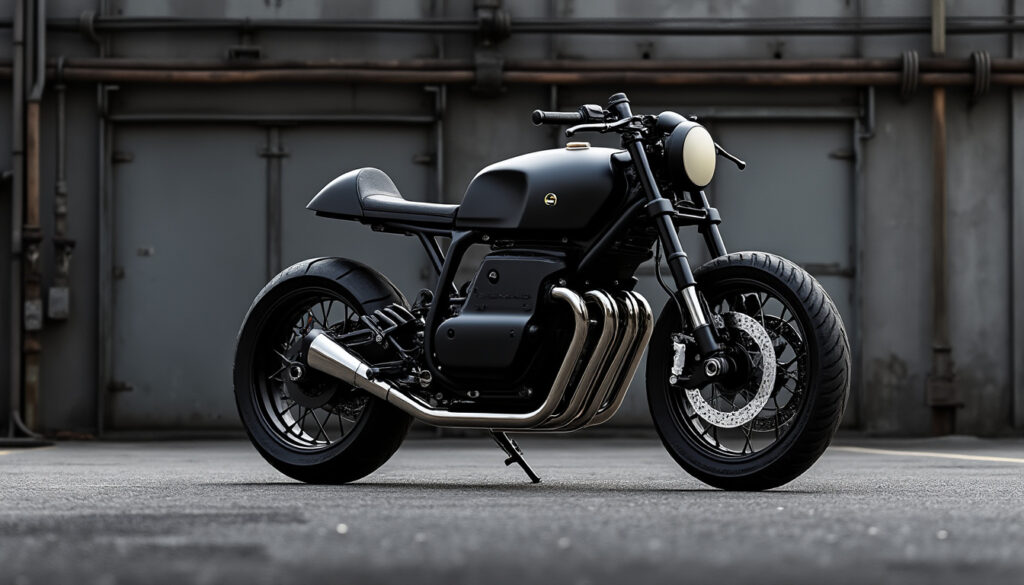 découvrez le maeving rm1s blackout, une café racer électrique qui allie avec brio performance et style. plongez dans l'univers de la mobilité à deux roues où design moderne et puissance se rencontrent pour une expérience de conduite inégalée.