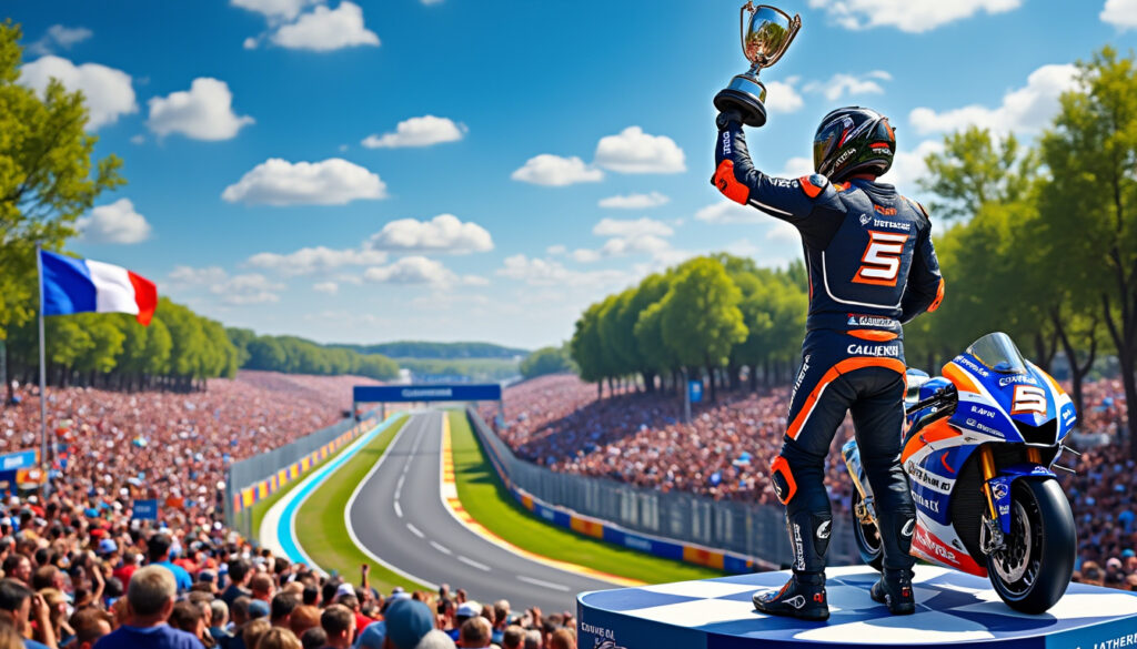 découvrez le parcours exceptionnel de johann zarco lors de son triomphe mémorable au mans. plongez dans sa passion inébranlable pour la route, illustrée par sa collaboration avec sena, et revivez les moments forts de sa carrière de pilote de moto.