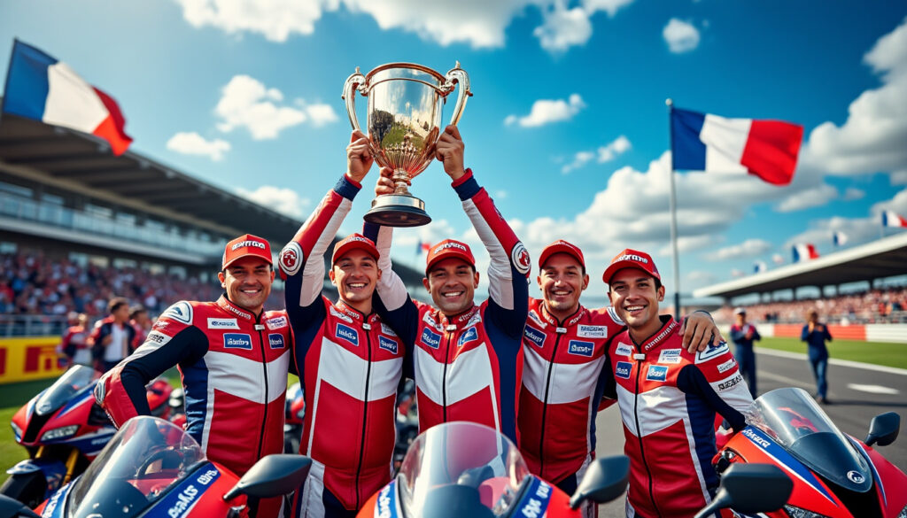 découvrez comment la france a mis fin à plus de 70 ans de disette en remportant à nouveau la légendaire course de moto. un exploit historique qui ravive la passion des fans de moto et célèbre le retour triomphant sur la scène internationale.