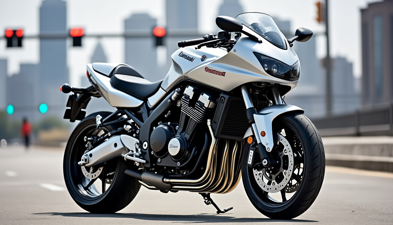 entdecken Sie die neue kawasaki z1100, ein motorrad, das leistung und stil vereint. bereiten sie sich darauf vor, einzigartige gefühle auf zwei rädern mit dieser außergewöhnlichen maschine zu erleben, die bald auf den markt kommt!