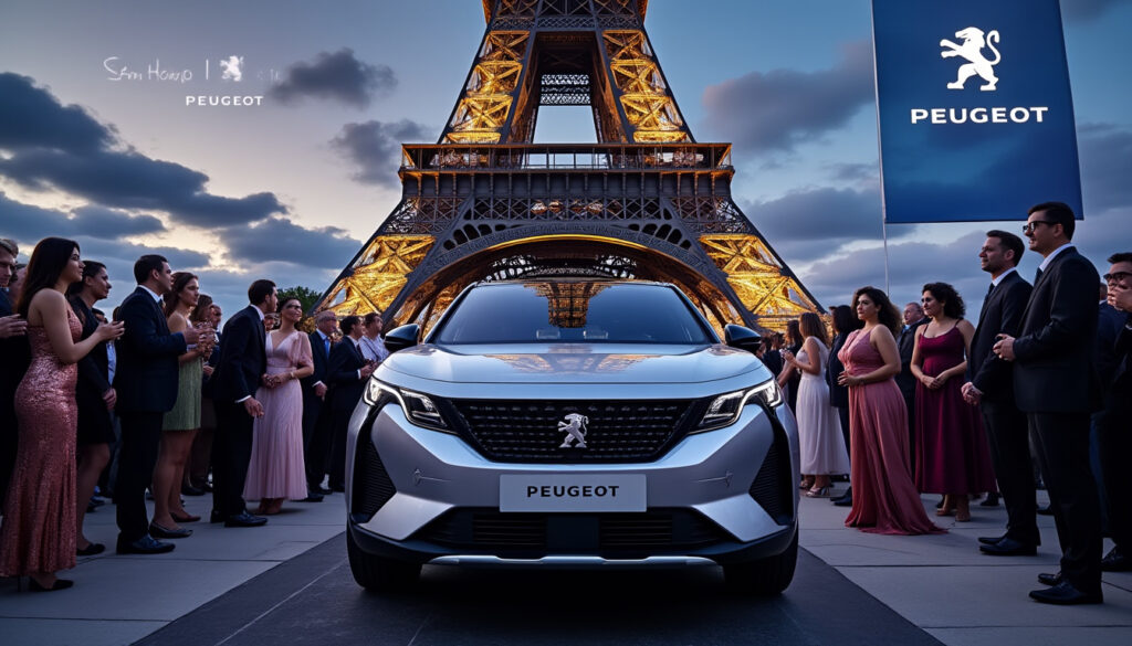 découvrez la nouvelle identité de peugeot lors d'un événement marquant à paris. plongez dans l'univers innovant de la célèbre marque automobile et explorez ses dernières évolutions en matière de design et de technologie.