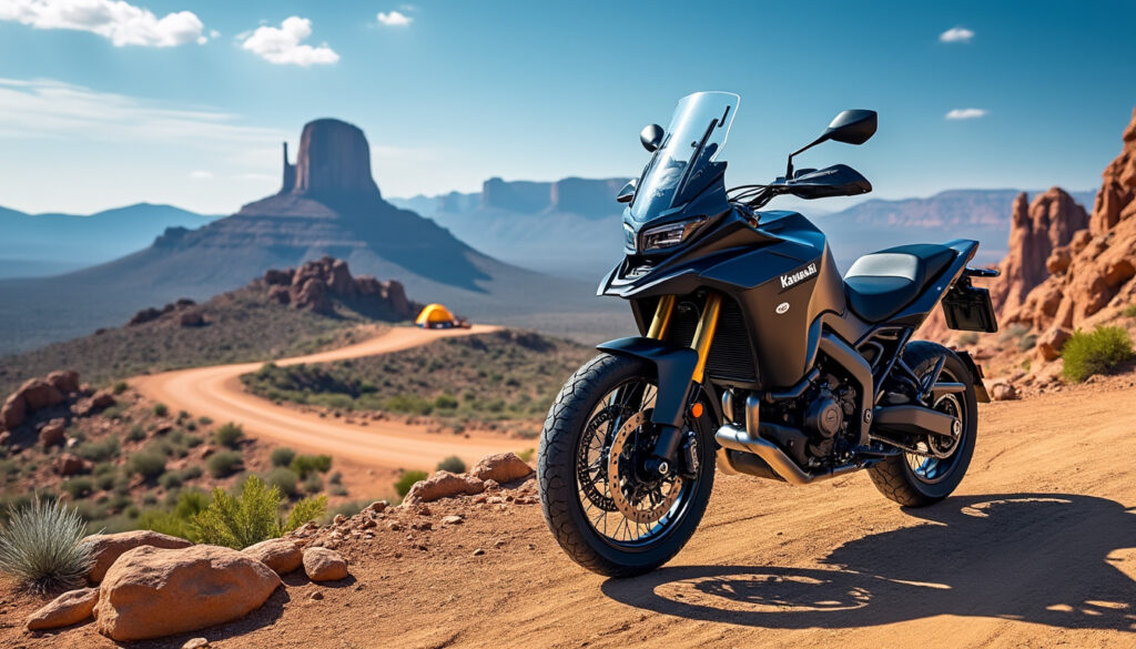 découvrez le concept kawasaki corleo, une alternative innovante et supérieure à la r1300gs, destiné aux aventuriers en quête de nouvelles sensations. explorez les caractéristiques et avantages de ce modèle qui pourrait redéfinir les standards de l'aventure à moto.