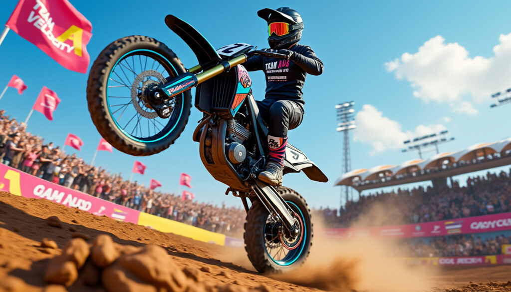 découvrez comment sainte-aus' pulvérise les records avec sa toute nouvelle édition de moto-cross ! plongez dans l'univers passionnant de la vitesse, des performances et de l'adrénaline, où les pilotes s'affrontent sur des circuits spectaculaires. ne manquez pas cet événement époustouflant qui promet des moments inoubliables !