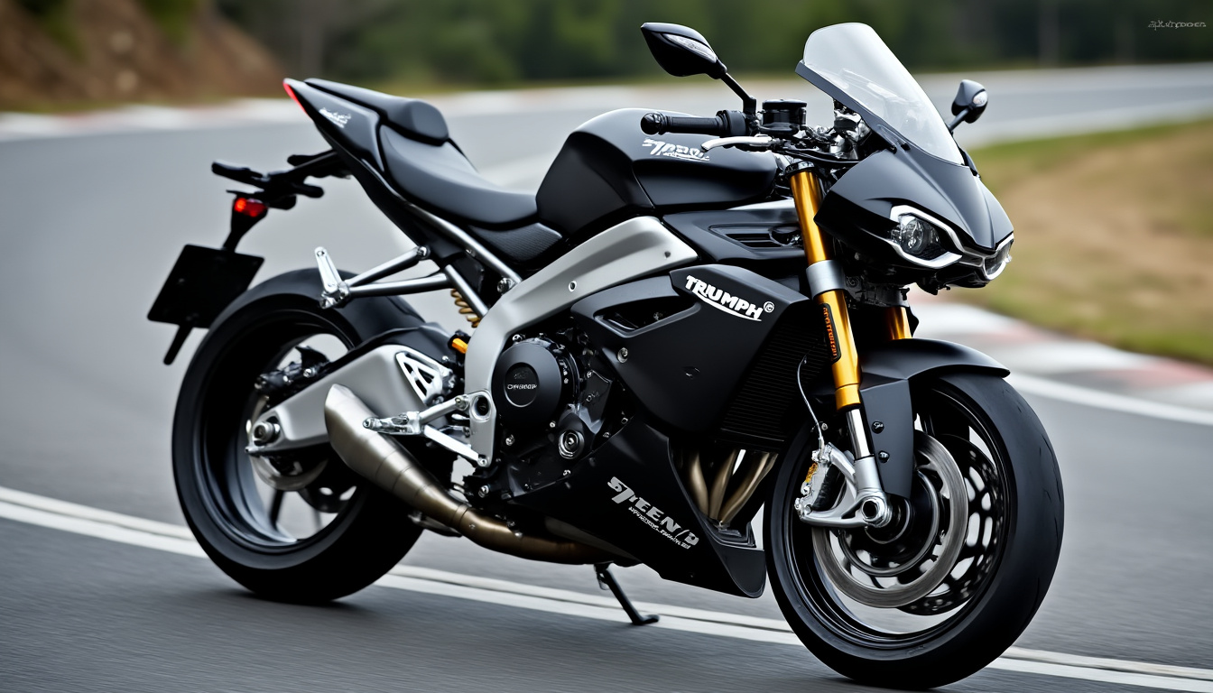 découvrez la speed triple 1200 rx de triumph, une moto qui incarne la passion pour la performance avec son design audacieux, sa puissance exceptionnelle et ses technologies de pointe. parfaite pour les amateurs de sensations fortes, la speed triple 1200 rx redéfinit les standards du genre avec un mélange inégalé de confort et de sportivité.