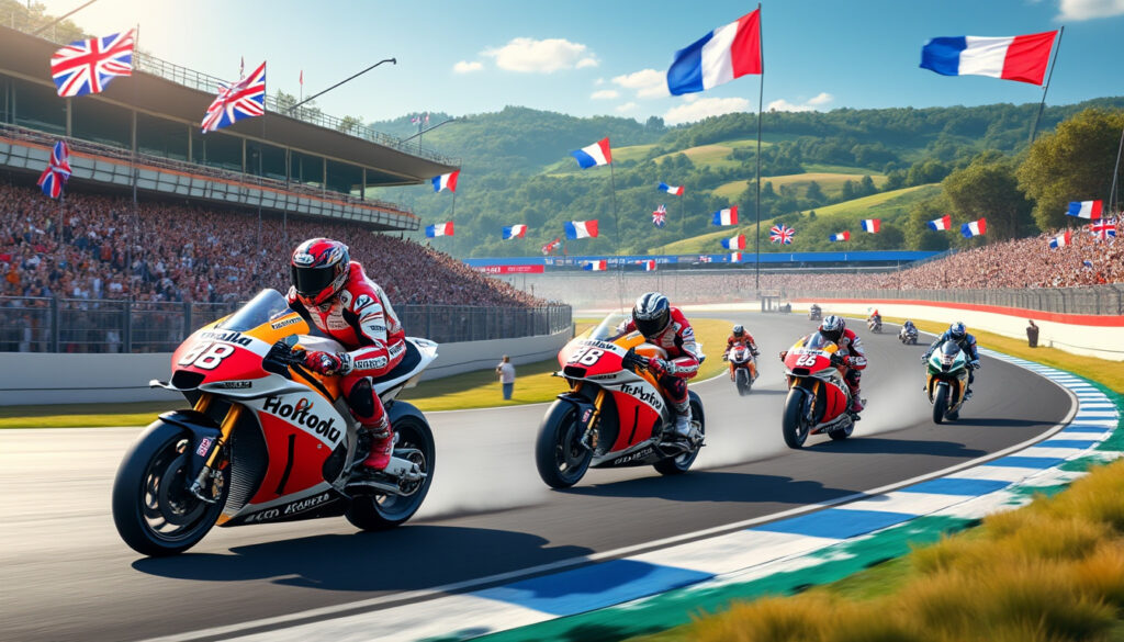 découvrez le grand prix de france de moto 2025, un événement mémorable qui marquera les esprits à travers des courses palpitantes, des pilotes de renommée mondiale, et une ambiance festive inégalée. ne manquez pas cette célébration de la vitesse et de la passion pour la moto !