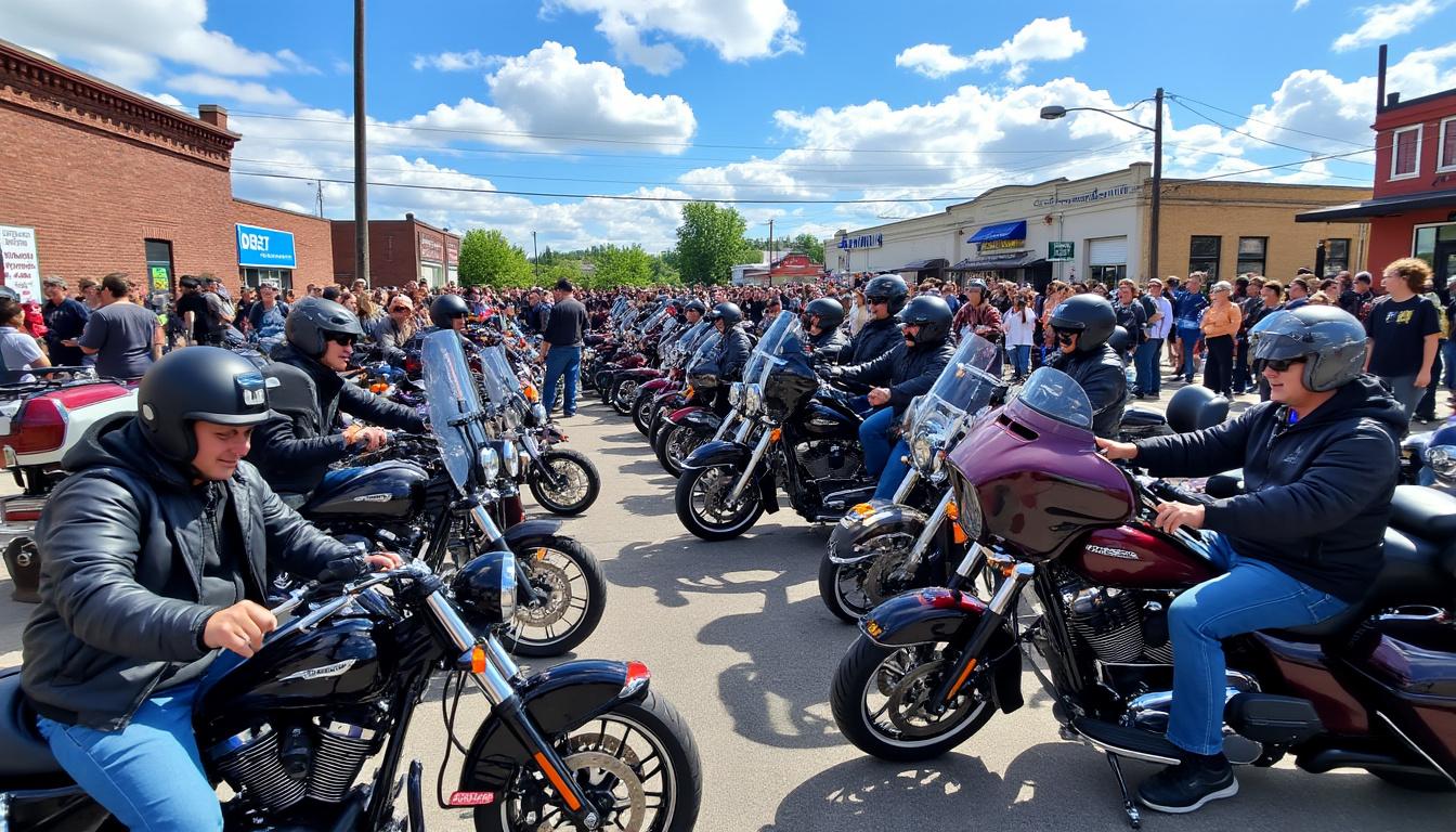 partecipa a un grande raduno di motociclisti questo fine settimana a béthune! unisciti agli appassionati di moto per dimostrazioni, scambi e un'atmosfera conviviale. non perdere questo evento unico che celebra la cultura della moto!
