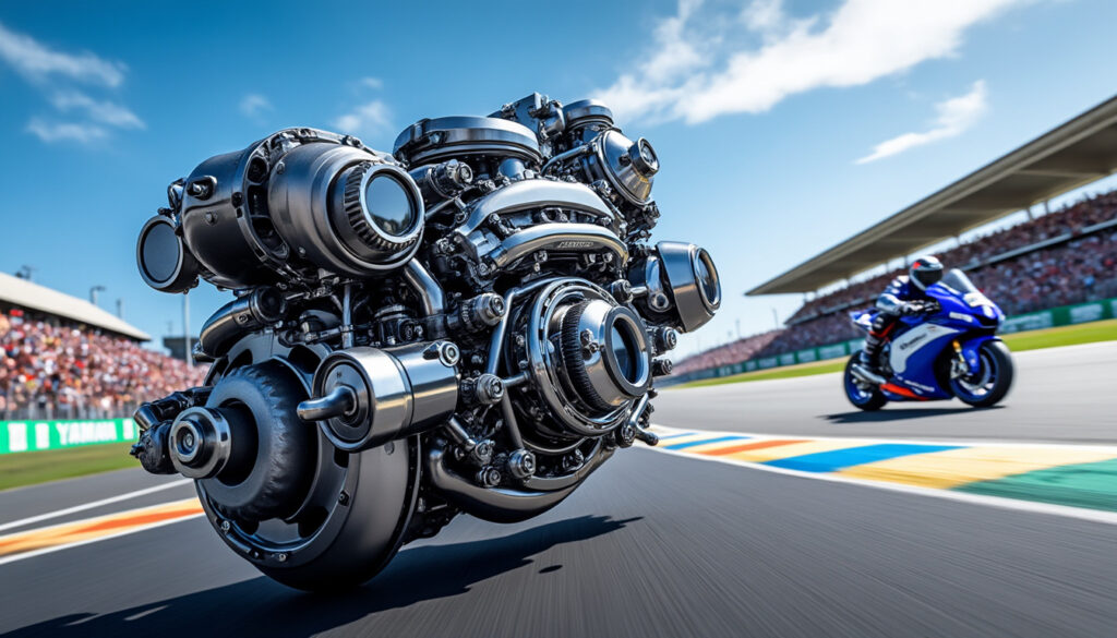 découvrez les ambitions de yamaha avec son tout nouveau moteur v4 motogp, prêt à faire ses débuts sur la piste cette saison. suivez les dernières innovations technologiques et les performances attendues de cette nouvelle motorisation qui pourrait redéfinir les standards de la compétition.