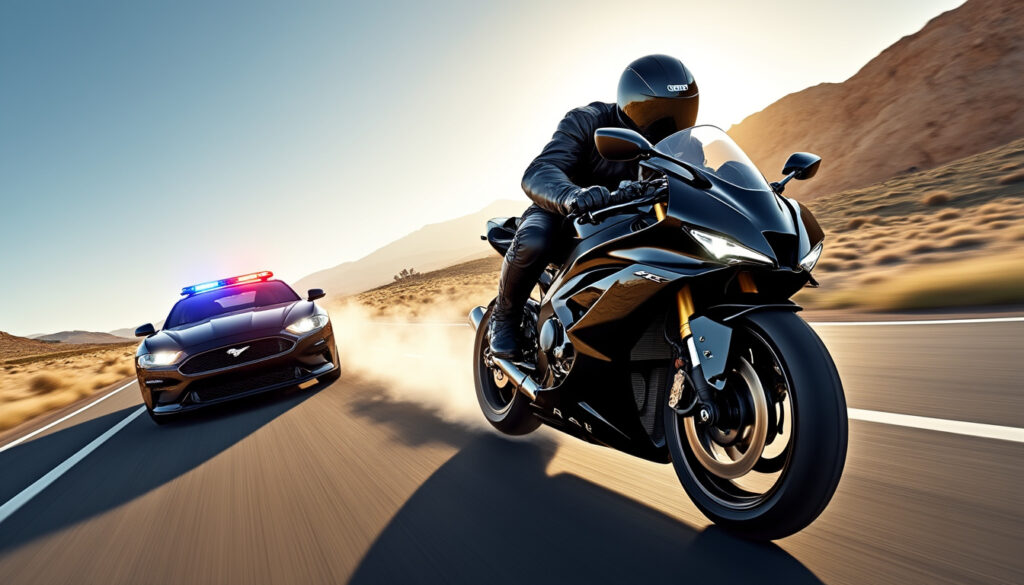 découvrez l'incroyable histoire d'une moto interceptée à 197 km/h, bien au-delà de la limite de 80 km/h. plongez dans cet incident marquant qui soulève des questions sur la sécurité routière et les comportements des conducteurs.
