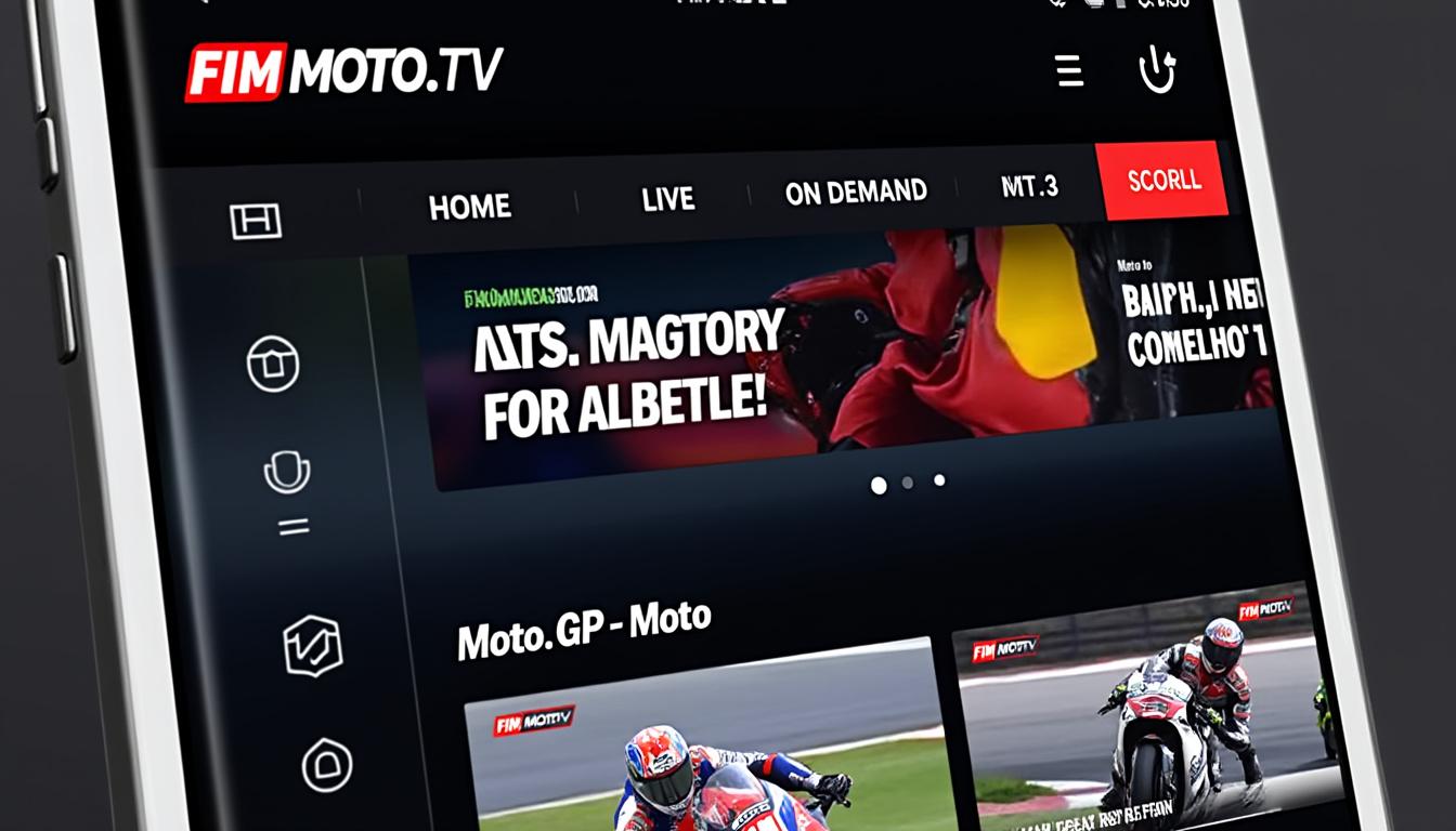scoprite fim-moto.tv, la nuova applicazione mobile che vi immerge nel cuore dell'universo del motociclismo. accedete a contenuti esclusivi, seguite in tempo reale le gare e rimanete informati sulle ultime novità del mondo della moto.