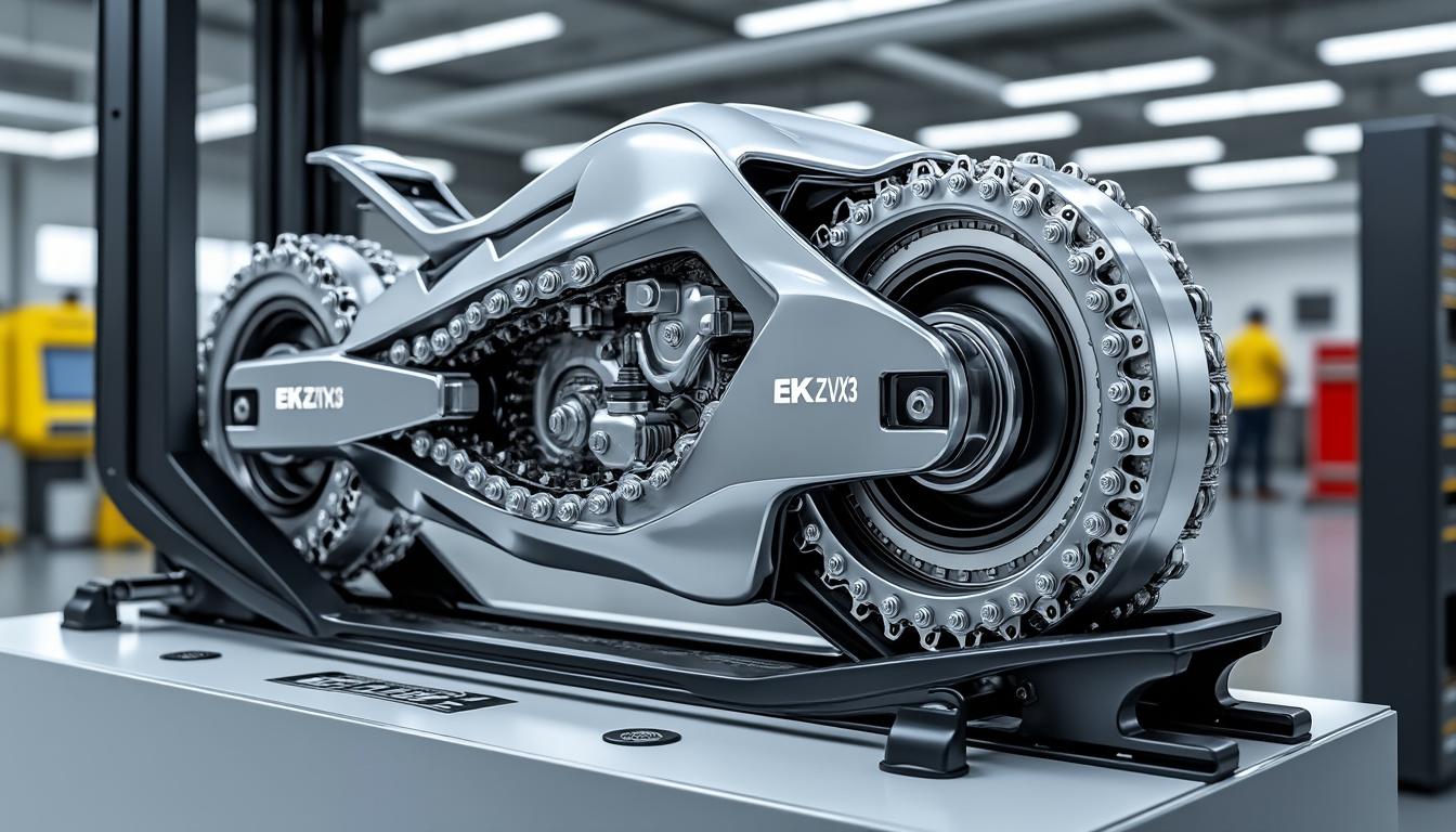 scoprite come ek chain testa la sua zvx3 durante la competizione più esigente al mondo, evidenziando prestazioni, durabilità e tecnologie innovative per dominare il circuito.