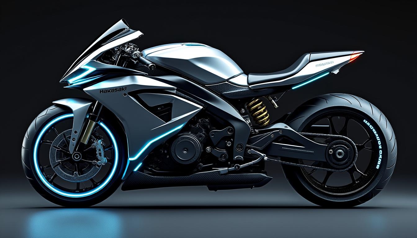 découvrez la moto du futur, un véhicule révolutionnaire à hydrogène alliant technologie et écologie. avec ses quatre pattes, elle offre stabilité et agilité, redéfinissant l'expérience de conduite. plongez dans l'innovation et le développement durable!
