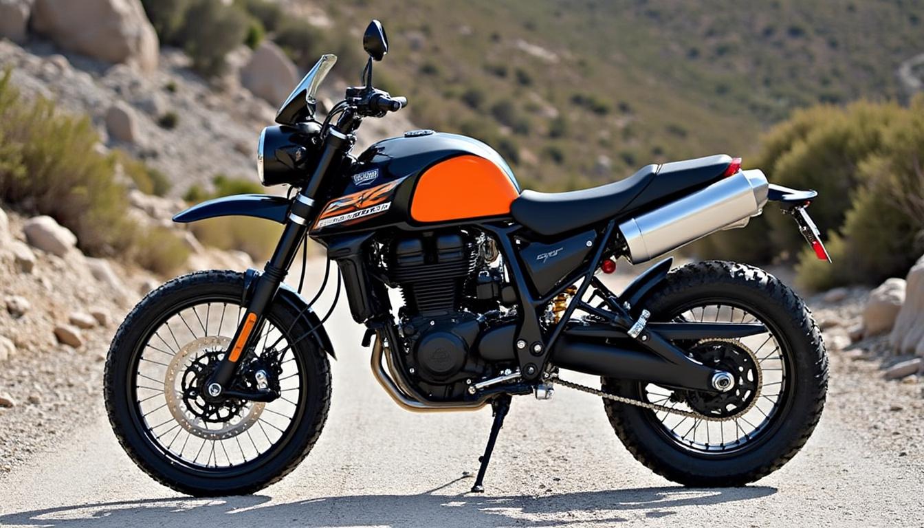découvrez la triumph scrambler 400 xc, la moto alliant performance et style. profitez de son design moderne et de ses caractéristiques innovantes à un tarif attractif. ne manquez pas l'occasion de vivre des aventures inoubliables avec ce modèle unique.