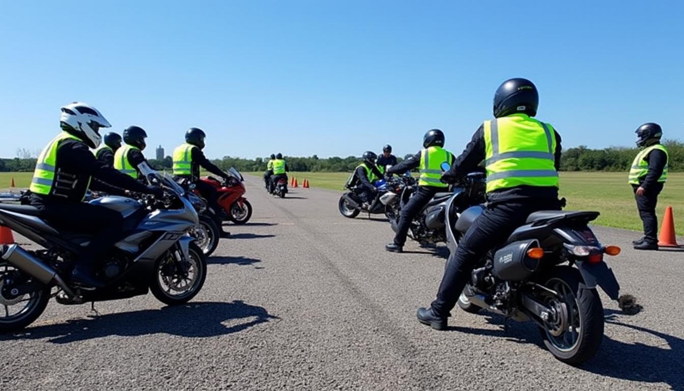 apprenez les meilleures techniques de sécurité à moto lors de notre événement exclusif avec les gendarmes près de vannes. améliorez vos compétences et roulez en toute sérénité!