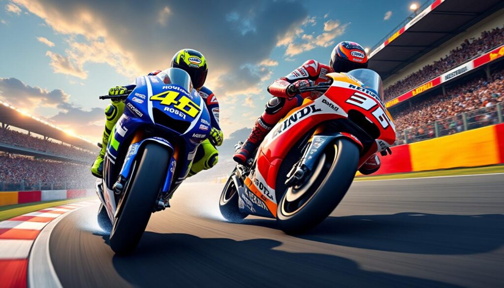 dans cet article, nous revisitons l'affrontement épique entre valentino rossi et marc marquez, dix ans après les événements marquants qui ont secoué le monde de la moto. découvrez les enjeux, les implications et l'héritage de cette rivalité qui continue de fasciner les fans. est-il vraiment temps de replonger dans ce duel et d'en analyser les conséquences sur le sport ?