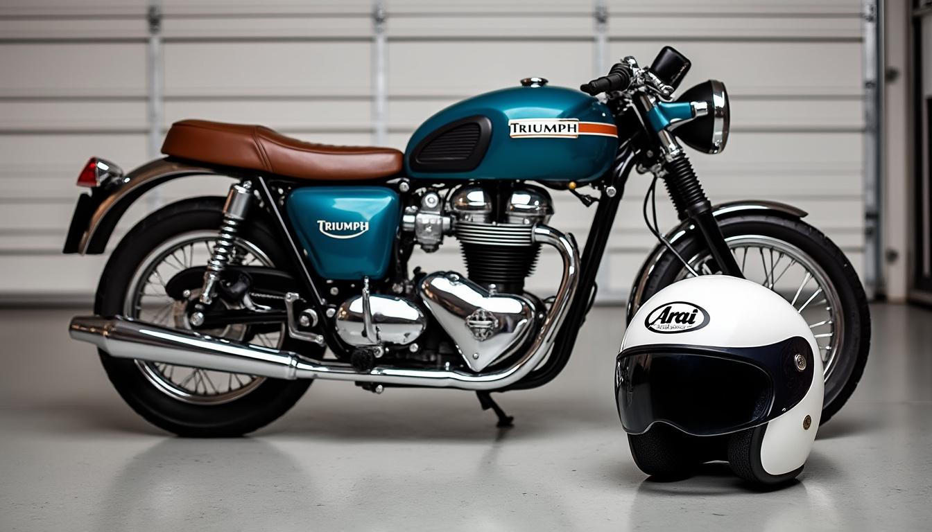 découvrez la nouvelle collaboration entre arai et triumph, où les casques allient sécurité et élégance. plongez dans un univers de couleurs tendance et de designs inspirés de l'univers motocycliste, pour un look unique sur chaque route.