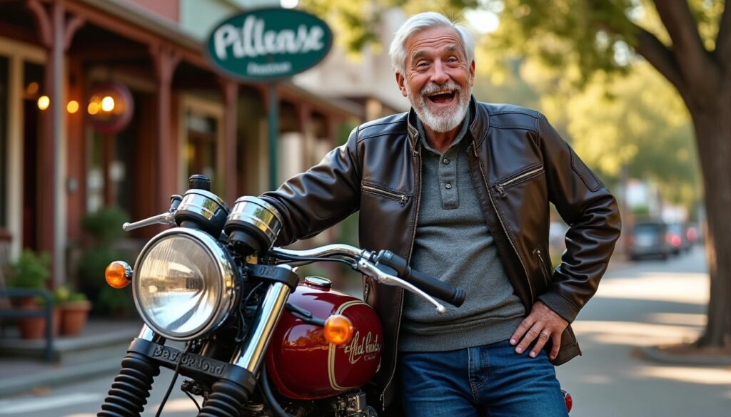 après quarante années de recherche et de mystère, découvrez l'incroyable histoire d'un homme qui retrouve enfin sa moto dérobée. revivez les émotions d'un voyage au cœur de souvenirs oubliés et d'une passion qui ne meurt jamais.