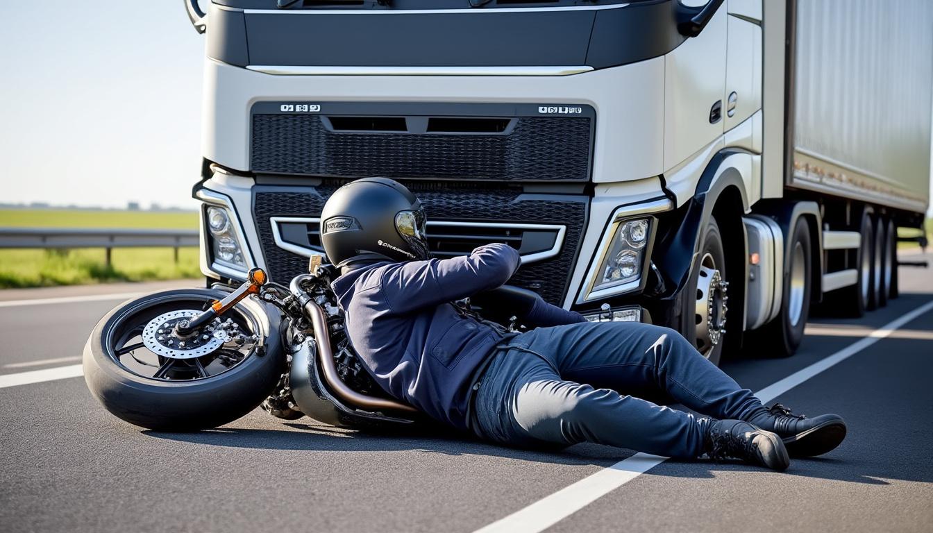 un tragique accident survenu entre un poids-lourd et une moto a entraîné la perte d'une vie. découvrez les détails de cet événement avec des implications dramatiques pour les familles touchées et des réflexions sur la sécurité routière.