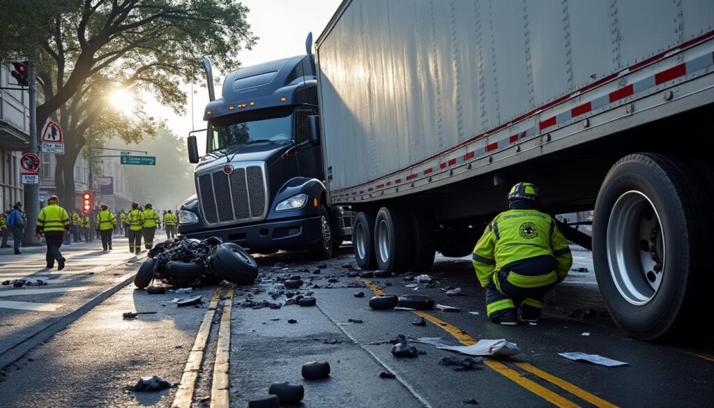 découvrez les détails bouleversants d'un tragique accident survenu entre un poids-lourd et une moto, entraînant la perte d'une vie. plongez dans les circonstances de cet incident dévastateur et les conséquences qui en découlent.