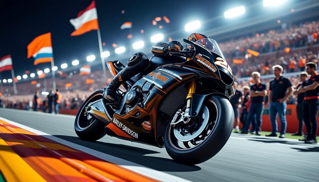 découvrez les dernières rumeurs sur harley-davidson qui envisage de rejoindre le motogp. plongez dans les discussions en cours qui suscitent l'intérêt des passionnés de motocyclisme et explorez ce que cela pourrait signifier pour l'avenir de la célèbre marque américaine.