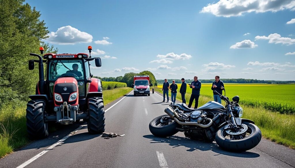 les autorités lancent un appel à témoins en ille-et-vilaine suite à un accident impliquant un motard et un tracteur. toute personne ayant des informations est invitée à se manifester pour aider à l’enquête.