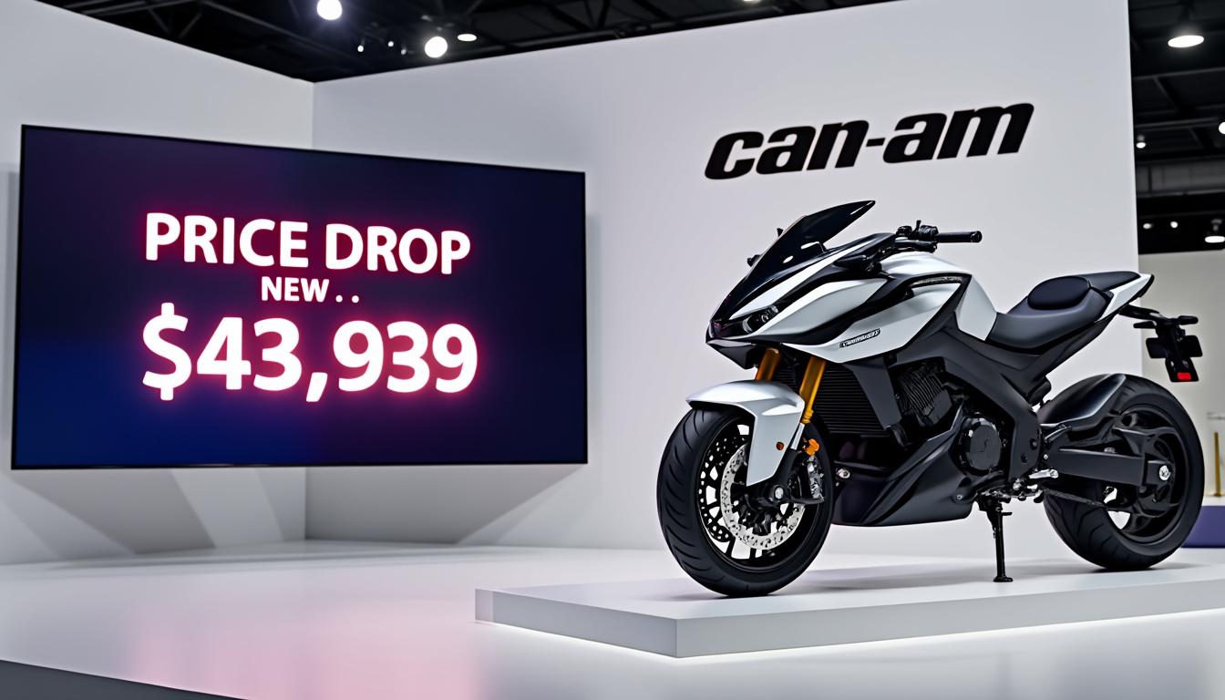 can-am frappe fort en baissant significativement le prix de ses motos électriques, rendant leur acquisition plus accessible et séduisante pour les amateurs de mobilité durable.