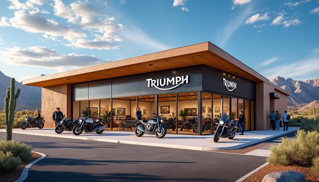 découvrez les toutes nouvelles concessions triumph qui ouvrent dans le sud-ouest, offrant aux passionnés de moto une gamme exceptionnelle de modèles et de services. venez explorer l'univers triumph et profitez de conseils d'experts pour choisir la moto de vos rêves.