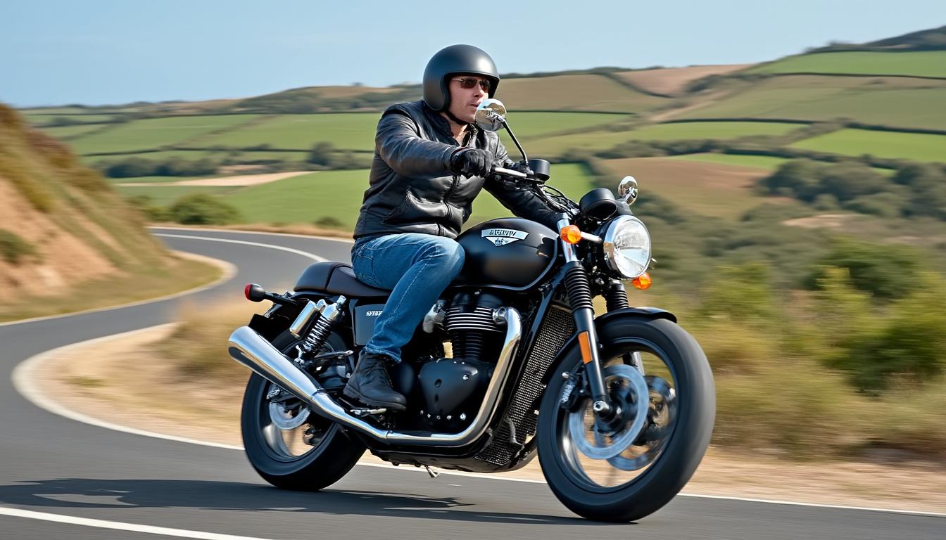 découvrez la toute nouvelle triumph thruxton 400, une moto au style rétro et à la performance exceptionnelle, conçue pour conquérir les routes avec élégance. plongez dans l'univers de la liberté sur deux roues et vivez l'expérience de conduite ultime.
