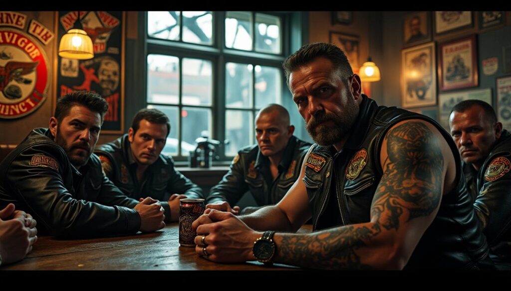 découvrez le premier épisode de gangsters : les démons de l'amérique, qui vous plonge dans la vie de harry 'taco' bowman, célèbre biker et hors-la-loi. entre trahisons, violence et ascension criminelle, explorez l'univers sombre et fascinant de ce personnage emblématique.