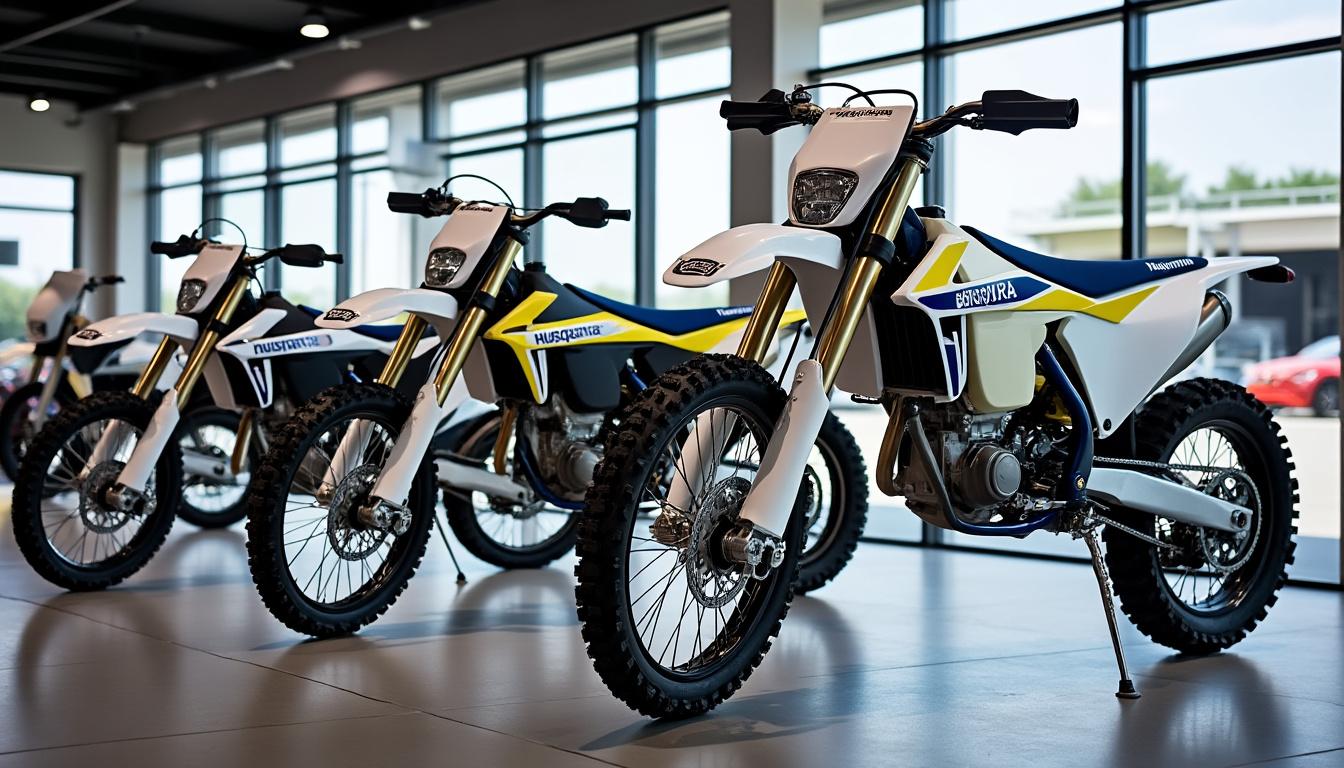 découvrez la nouvelle collection enduro 2026 de husqvarna : des motos innovantes, un design audacieux et des performances améliorées pour tous les passionnés de tout-terrain.