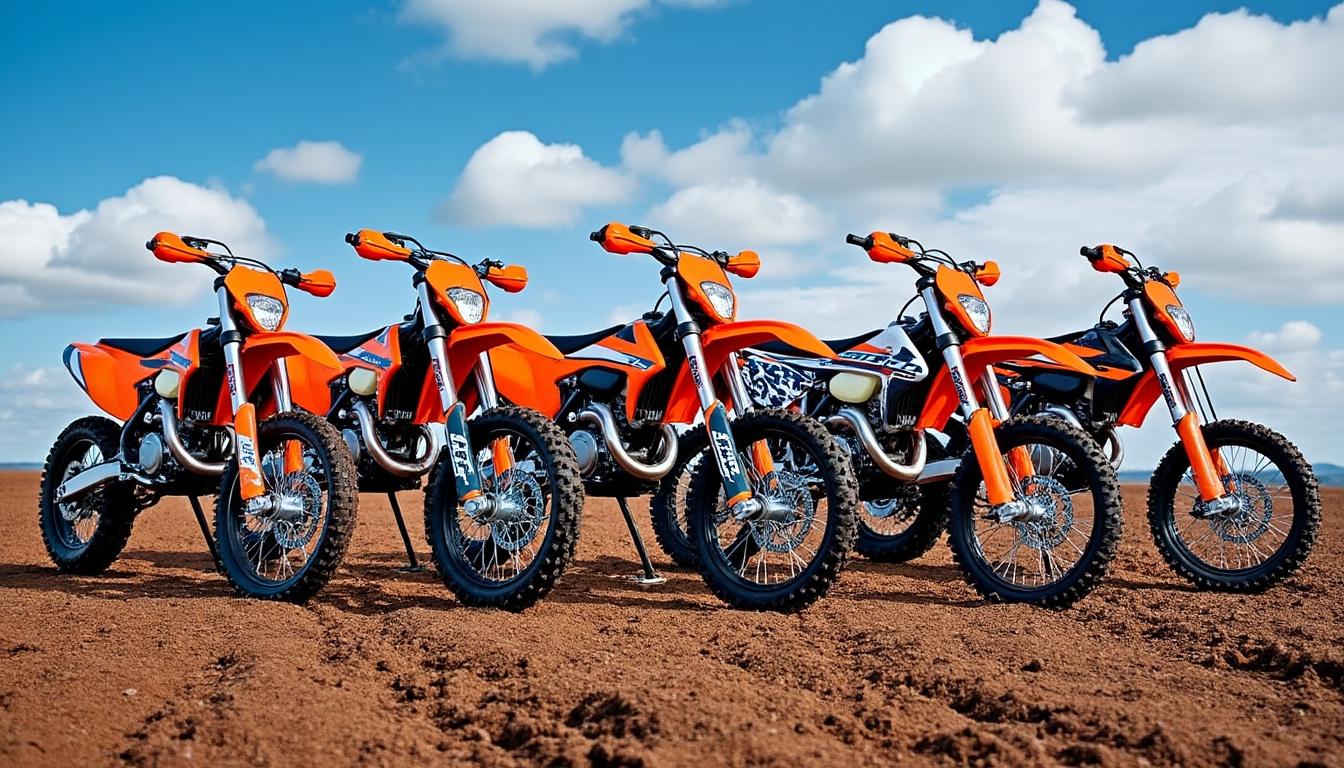 découvrez la nouvelle gamme enduro de ktm, alliant performance et innovation. plongez dans l'univers de la moto tout-terrain avec des modèles perfectionnés pour une expérience de conduite exceptionnelle.