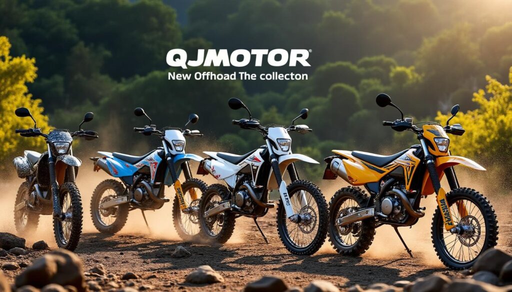découvrez la nouvelle collection de motos tout-terrain dévoilée par qjmotor : performance, design innovant et fiabilité pour tous les passionnés d'aventure hors route.