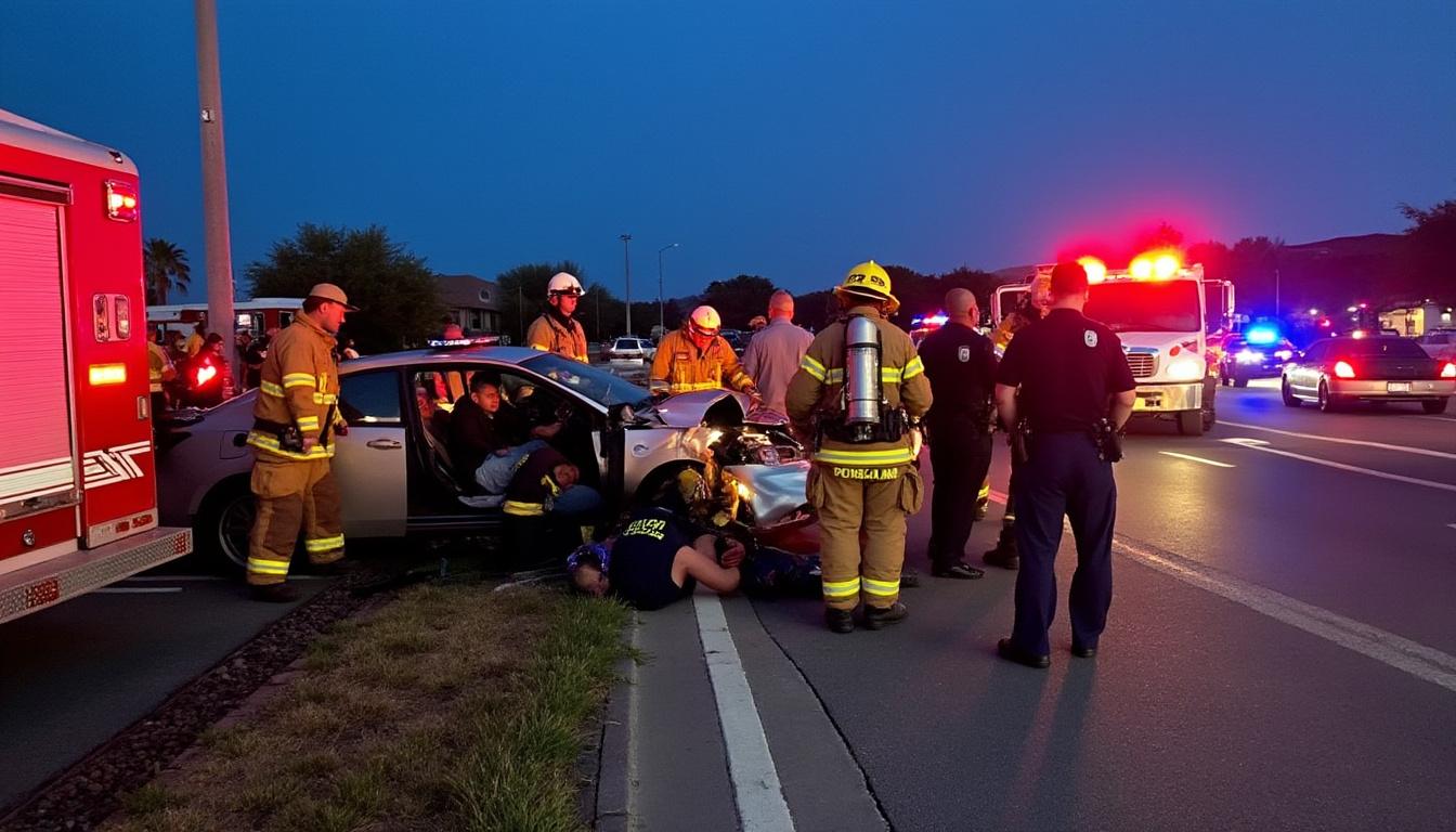 une fillette de 5 ans a été grièvement blessée après avoir été percutée par une moto à duclair. son pronostic vital est engagé. découvrez les circonstances de cet accident dramatique.
