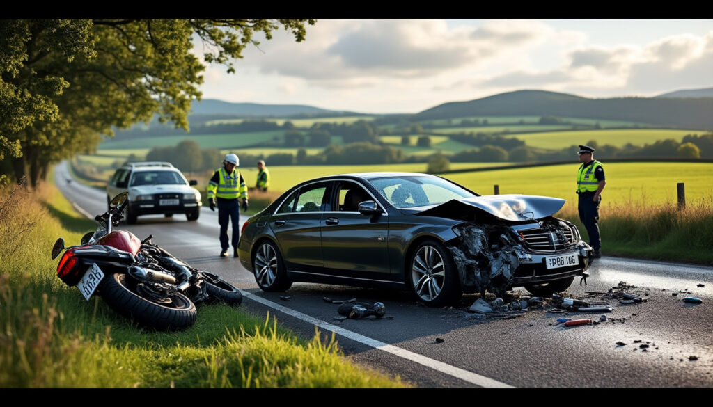 un conducteur sous l'emprise de drogues a été condamné à de la prison après avoir provoqué une collision frontale avec un motard dans le wiltshire. retour sur les faits et les conséquences de cet accident grave.