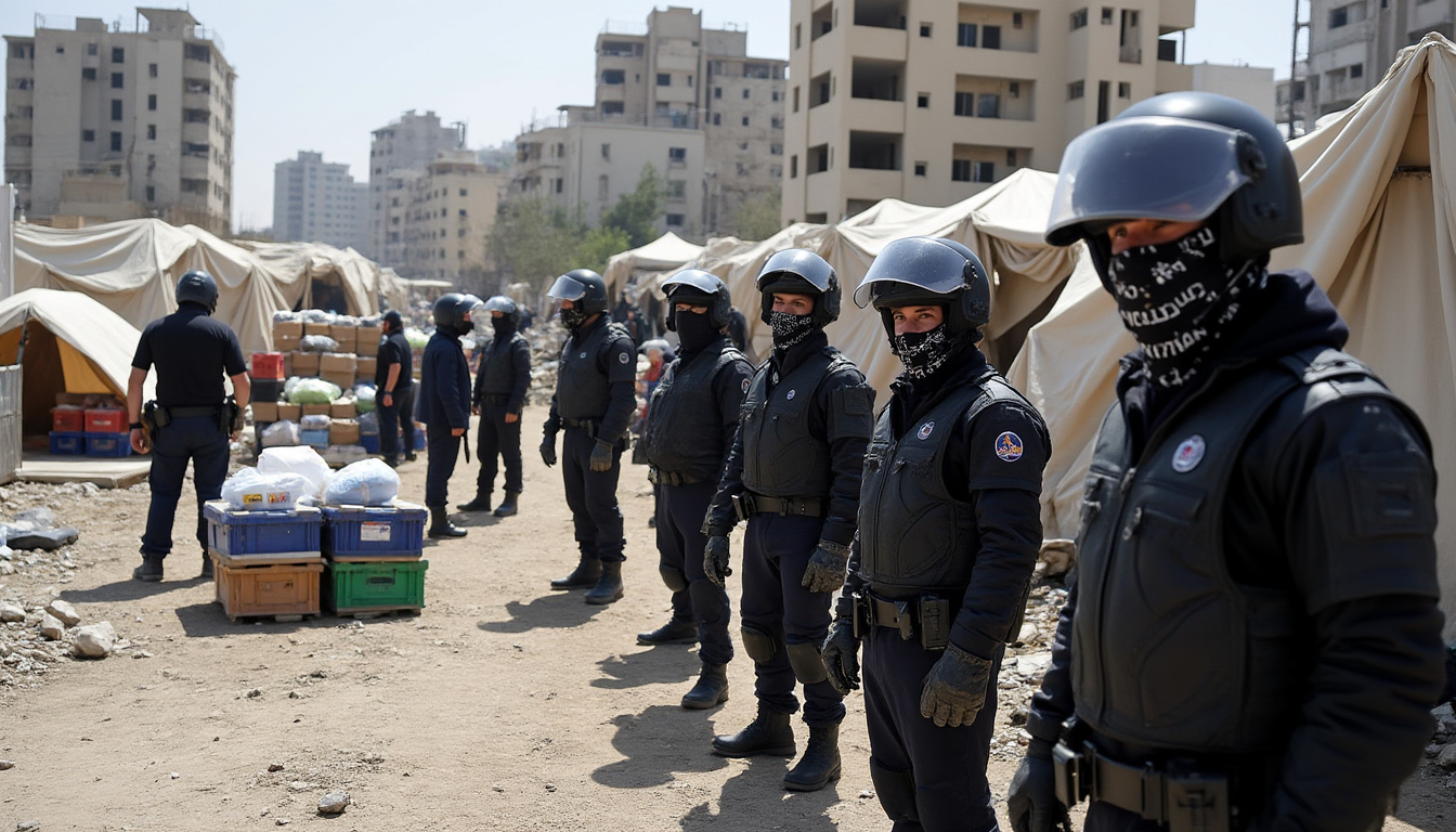découvrez comment des motards issus d'un gang anti-islamique aux états-unis se mobilisent pour assurer la sécurité sur des sites d'aide à gaza, dans un contexte marqué par des tragédies et des tensions humanitaires.