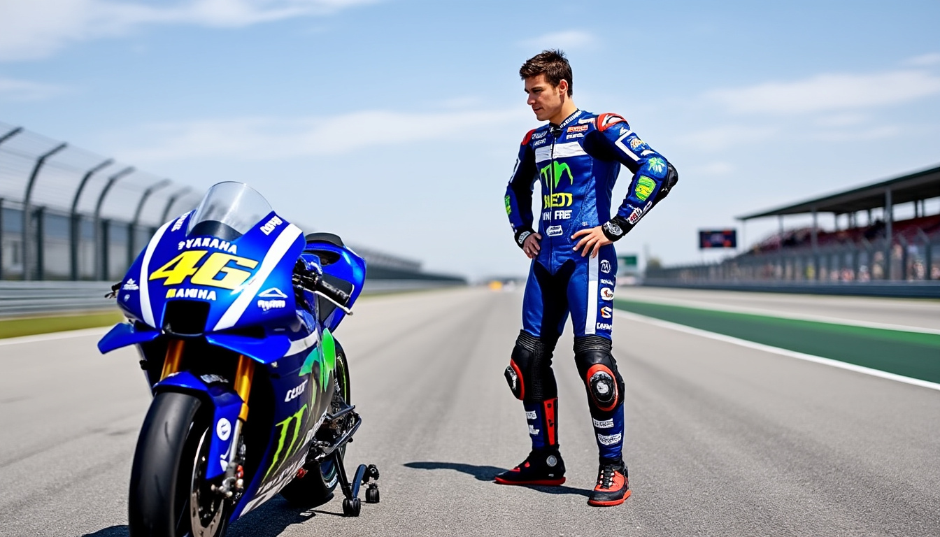 découvrez fabio quartararo au guidon de la nouvelle yamaha m1 v4 sur le circuit de misano. suivez ses premières impressions et performances avec cette machine d’exception.