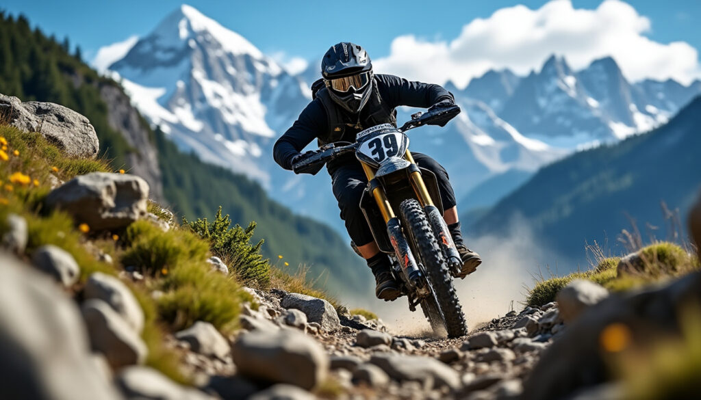 découvrez le parcours inspirant de romain dagna, l’ambassadeur des alpes, déterminé à conquérir le titre mondial d’enduro. entre passion, performance et amour des montagnes, suivez sa quête exceptionnelle !