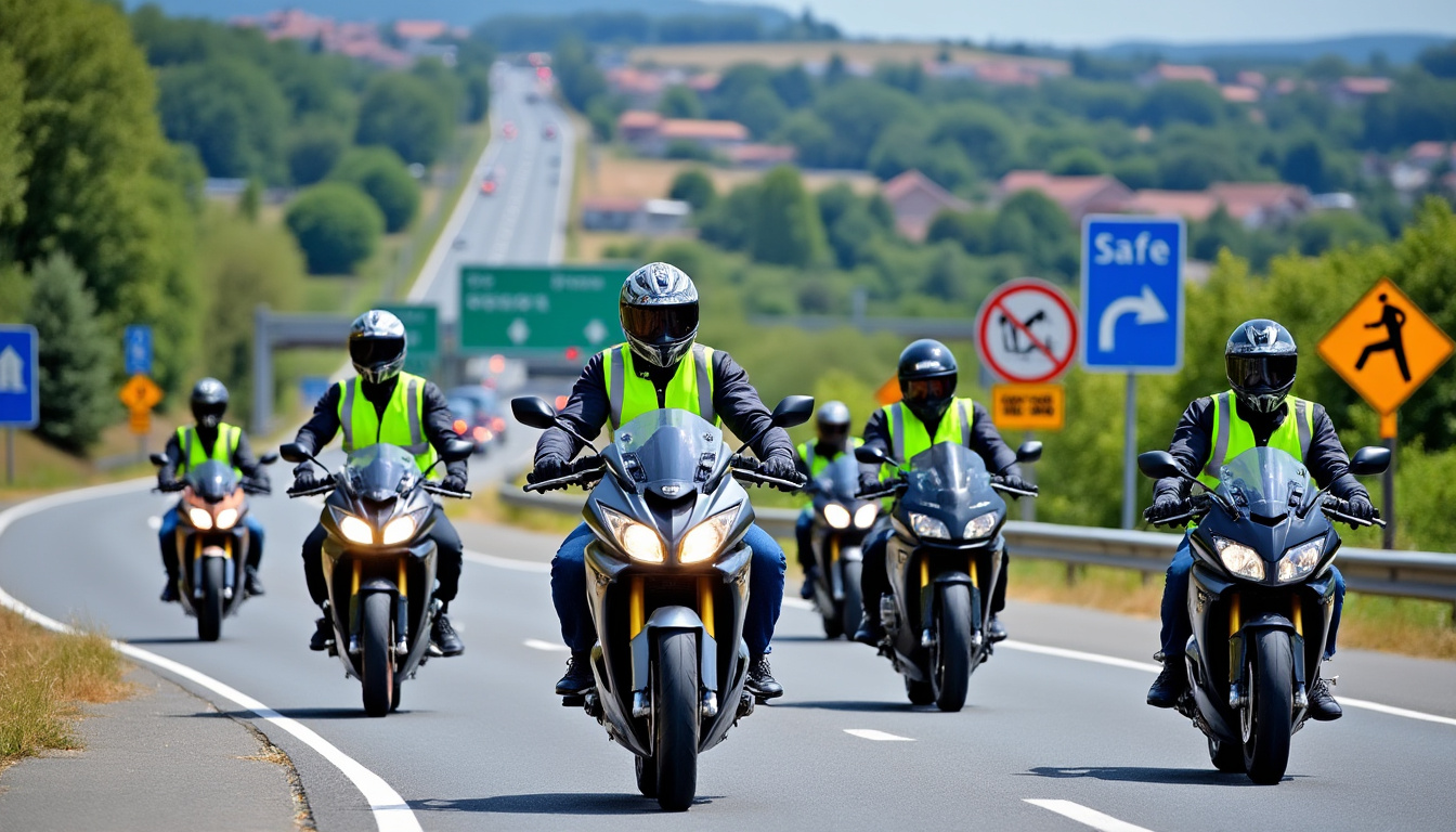 un accident tragique s’est produit en gironde, entraînant la mort d’un motard. découvrez les circonstances du drame et les réactions des autorités locales.