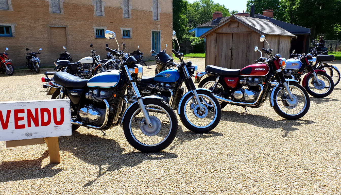 ne manquez pas la vente exceptionnelle de 35 motos et pièces détachées à chinon (37) le 20 septembre. profitez d'offres uniques pour passionnés et collectionneurs !