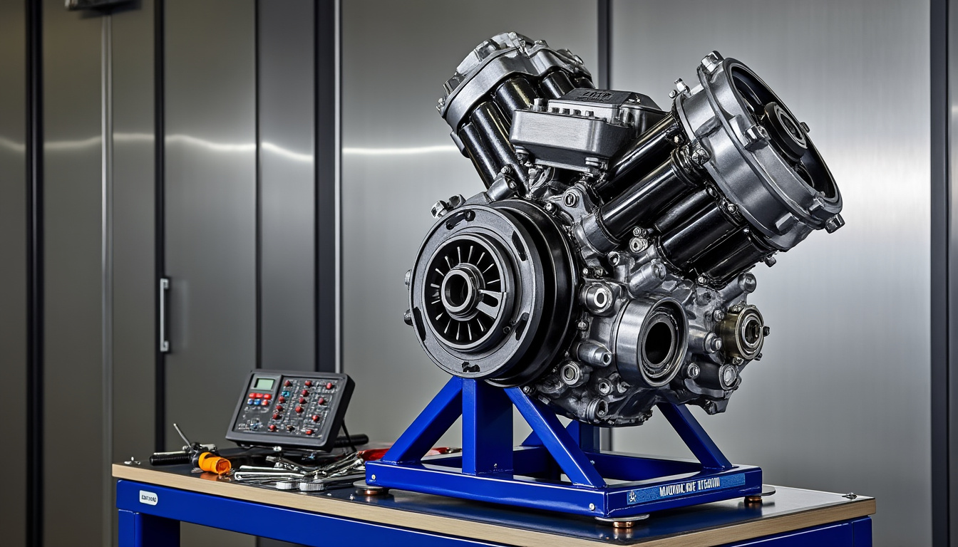 découvrez le nouveau moteur v4 de yamaha, présenté en exclusivité lors de l'événement motogp à misano. un pas en avant pour la performance et l'innovation dans le monde de la moto.