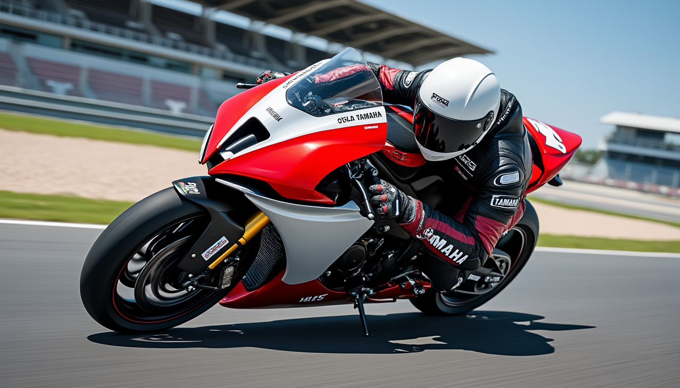 découvrez le nouveau moteur v4 innovant de yamaha, présenté lors de l'événement motogp à misano. performance, technologie et passion au rendez-vous pour les amateurs de moto.