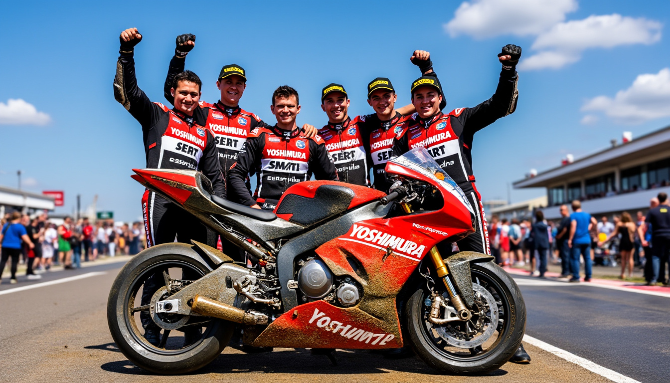 découvrez comment yoshimura sert motul et yamaha ont célébré leur victoire au bol d'or en décrochant le titre ewc, tandis que bmw a connu une désillusion de dernière minute lors de cette course mythique d’endurance moto.