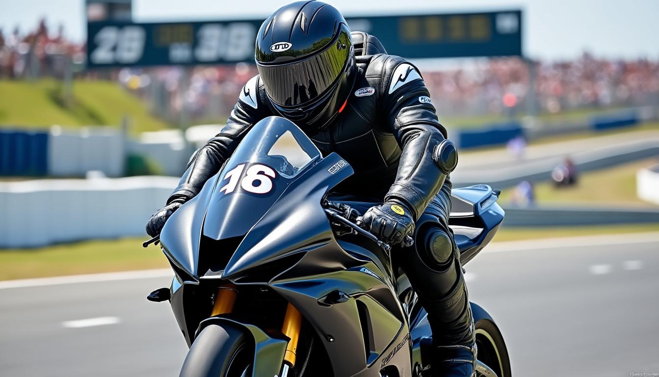 un jeune pilote italien est dans un état critique après un grave accident de moto impliquant une violente collision avec un autre pilote. découvrez les circonstances de ce drame survenu lors de la course.